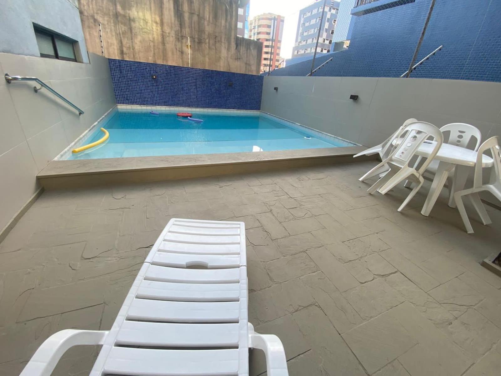 Praia De Ponta Verde Em Frente Ao Tropico Hotel Com Garagem, Wi-Fi, Lavadora - Apto703 Maceió Exterior foto